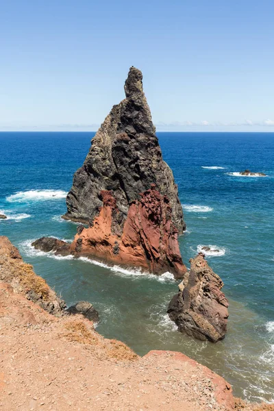 Bela paisagem na Ponta de São Lourenco, parte oriental da Madeira, Portugal — Fotografia de Stock