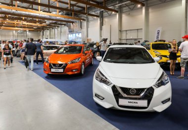 Nissan Micra Moto Show Cracow Polonya 3rd edition nde sergilenmektedir. Katılımcı otomotiv sektörünün en ilginç yönleri mevcut