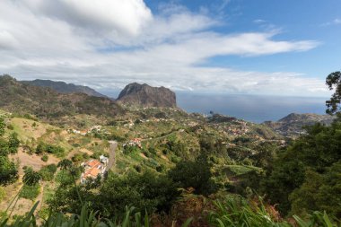 Rock ve Porto da Cruz Kuzey Sahil Madeira, Portekiz Kartallar
