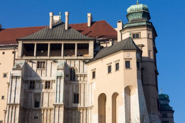 Wawel royal castle - krakow, Polonya