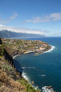 Madeira, Portekiz Kuzey kıyısında üzerinde bakış açısı