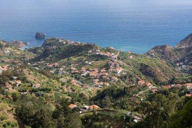  Porto da Cruz Madeira, Portekiz Kuzey kıyısında 
