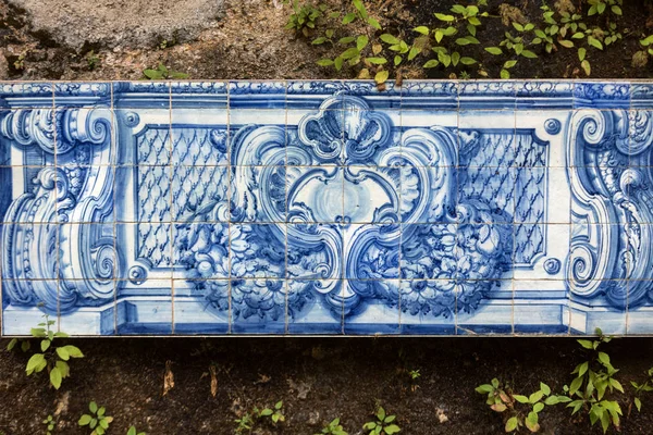 丰沙尔 葡萄牙 2016 传统的瓷砖在马德拉丰沙尔 葡萄牙 — 图库照片