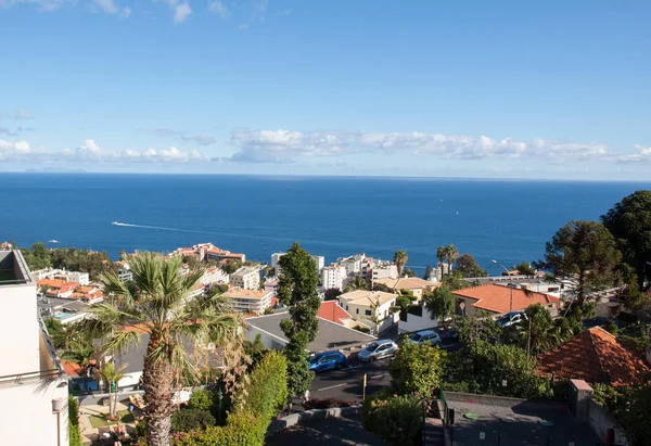 Panoramatický Pohled Funchal Ostrově Madeira Portugalsko — Stock fotografie