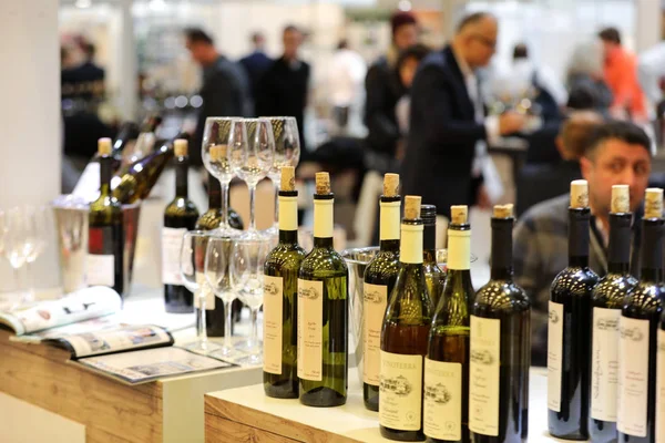 Cracow Poland พฤศจ กายน 2017 International Wine Trade Fair Enoexpo — ภาพถ่ายสต็อก