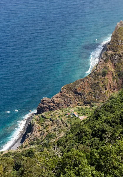 Viewpoint Över Den Norra Kusten Madeira Portugal — Stockfoto