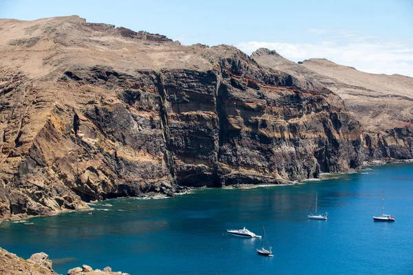 Prachtig Landschap Aan Ponta Sao Lourenco Het Oostelijke Deel Van — Stockfoto