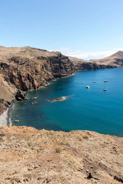 Prachtig Landschap Aan Ponta Sao Lourenco Het Oostelijke Deel Van — Stockfoto