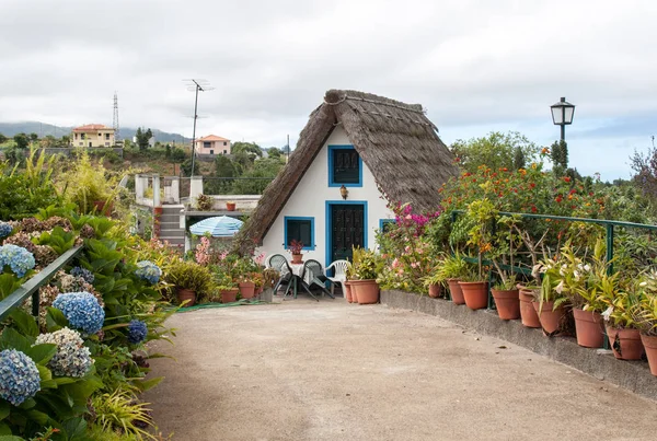 Santana Madeira Portugal Septembre 2016 Maison Rurale Traditionnelle Santana Sur — Photo