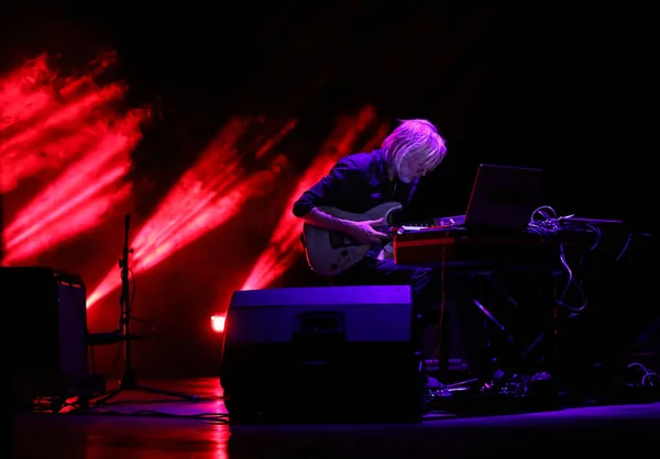 Gorlice Polônia Julho 2017 Eivind Aarset Vivo International Multimedia Presentation — Fotografia de Stock