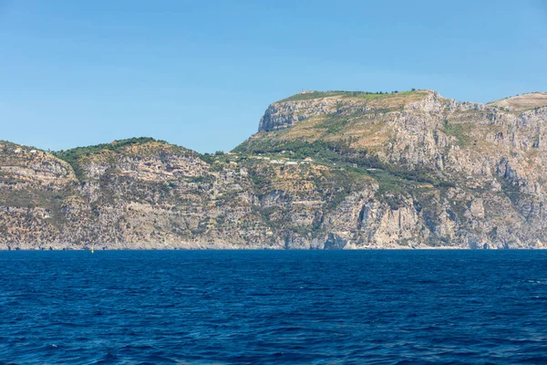 Kilátás Amalfi Partra Sorrento Positano Között Campaniában Olaszország — Stock Fotó