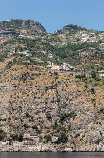 Exklusiva Villor Och Lägenheter Vid Amalfikusten Kampanien Italien — Stockfoto