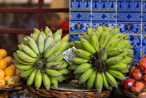 Funchal Portugal September 2016 Fresh Exotic Fruits Mercado Dos Lavradores — Stock Photo, Image