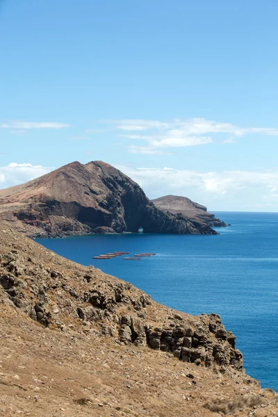 Piękny Krajobraz Ponta Sao Lourenco Wschodniej Części Madery Portugalia — Zdjęcie stockowe