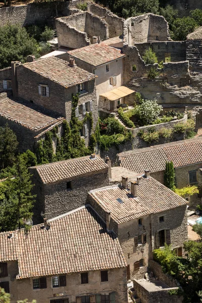Middeleeuwse Heuveltop Stad Gordes Provence Frankrijk — Stockfoto