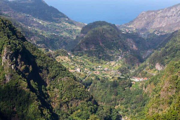 Miradouro Sobre Costa Norte Madeira Portugal — Fotografia de Stock