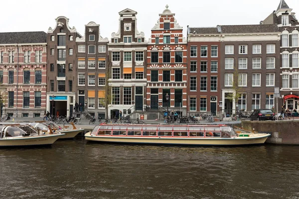 Амстердам Нидерланды Апреля 2017 Года Большое Колесо Площади Дамбы Конингиннедаг — стоковое фото