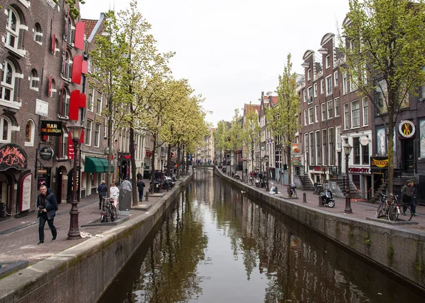 Amsterdão Países Baixos Abril 2017 Grande Roda Praça Koninginnedag Dam — Fotografia de Stock