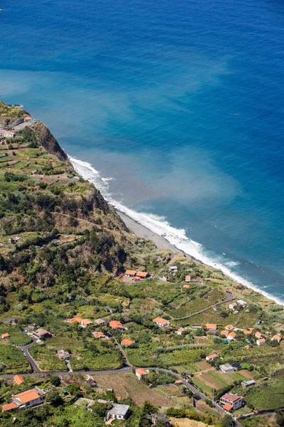 Punto Vista Sulla Costa Settentrionale Madeira Portogallo — Foto Stock