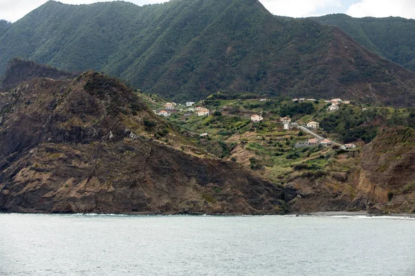 Porto Cruz Norra Kusten Madeira Portugal — Stockfoto