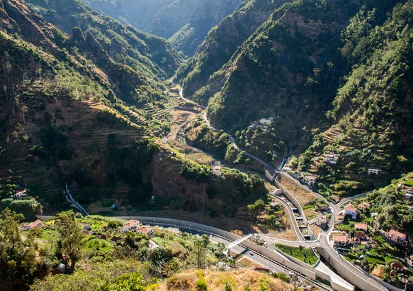 View South Pass Boca Encumeada Madeira — Stock Photo, Image