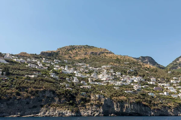 Exklusiva Villor Och Lägenheter Vid Amalfikusten Kampanien Italien — Stockfoto