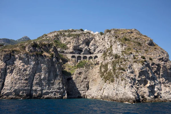 Scenic Route Sorrento Salerno Amalfi Coast Campania Italy — Stock Photo, Image