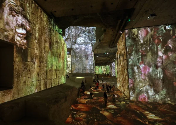 Les Baux Francia Junio 2017 Fantástico Maravilloso Mundo Bosch Brueghel —  Fotos de Stock