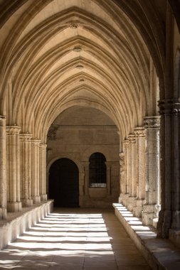 Romanesk kilise, Saint Trophime Katedrali Arles Cloisters. Provence, Fransa
