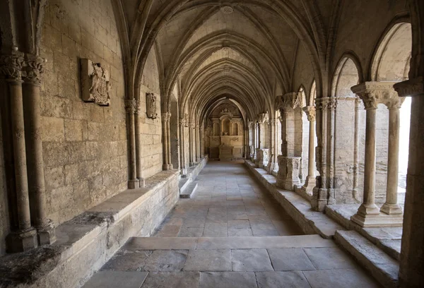 Romansk Cloisters Church Saint Trophime Katedral Arles Provence Frankrike — Stockfoto