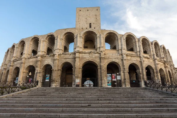 Arles Francia Giugno 2017 Anfiteatro Romano Nel Centro Storico Arles — Foto Stock