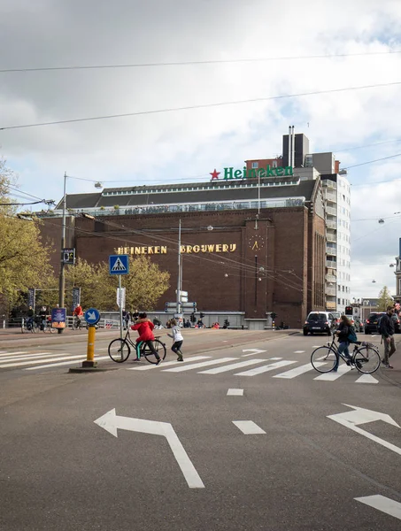 アムステルダム オランダ 2017 ハイネケン醸造所アムステルダムの建物します オランダ — ストック写真