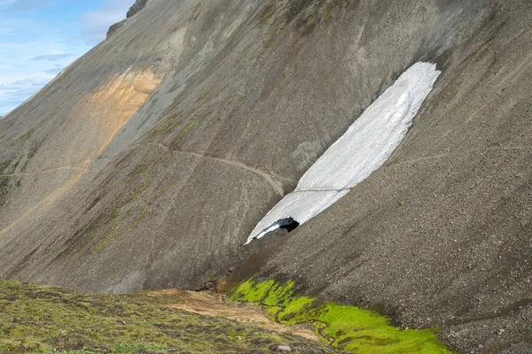 Munții Vulcanici Landmannalaugar Din Rezervația Naturală Fjallabak Islanda — Fotografie, imagine de stoc