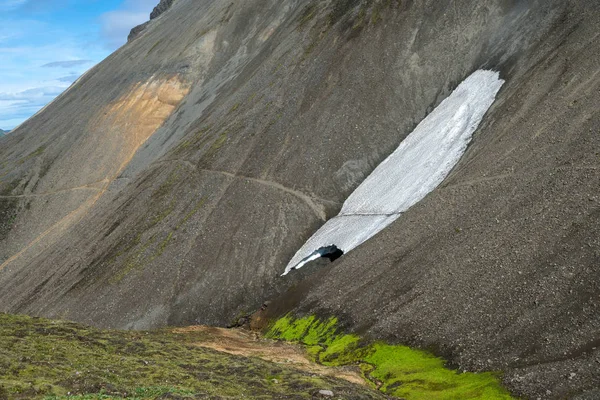 Wulkaniczne Góry Landmannalaugar Rezerwacie Przyrody Fjallabak Islandia — Zdjęcie stockowe