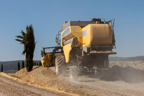 The rural landscape of the  Tuscany. Italy