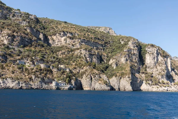 Vista Costa Amalfitana Entre Sorrento Positano Campania Itália — Fotografia de Stock