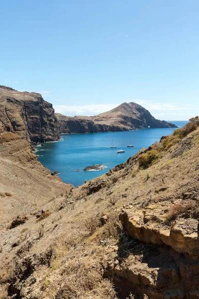 Prachtig Landschap Aan Ponta Sao Lourenco Het Oostelijke Deel Van — Stockfoto