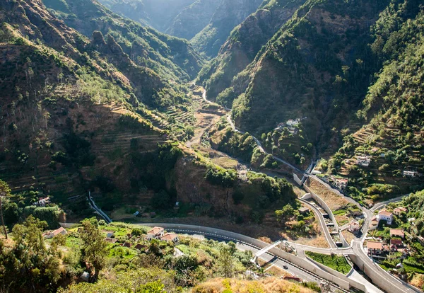 View South Pass Boca Encumeada Madeira — Stock Photo, Image