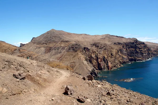 Prachtig Landschap Aan Ponta Sao Lourenco Het Oostelijke Deel Van — Stockfoto