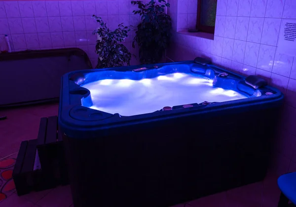 Wisla Poland October 2105 Hydromassage Bathtub Color Therapy Rehabilitation Center — Stock Photo, Image