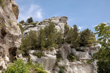 Val d 'Efner, Les Baux de Provence, Bouches-du-Rhone, Provence, Fransa