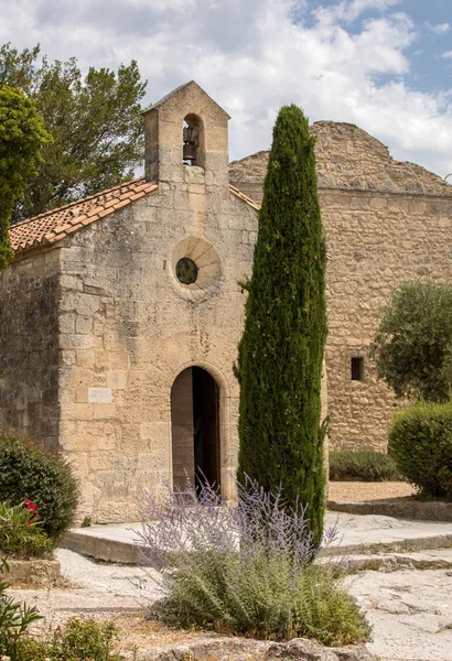 Petite Église Aux Baux Provence Provence France — Photo