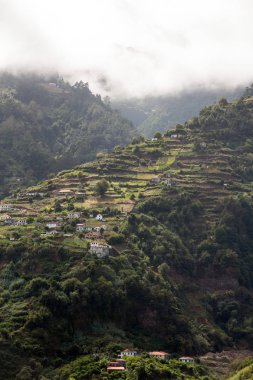 Madeira, Portekiz Kuzey kıyısında üzerinde bakış açısı