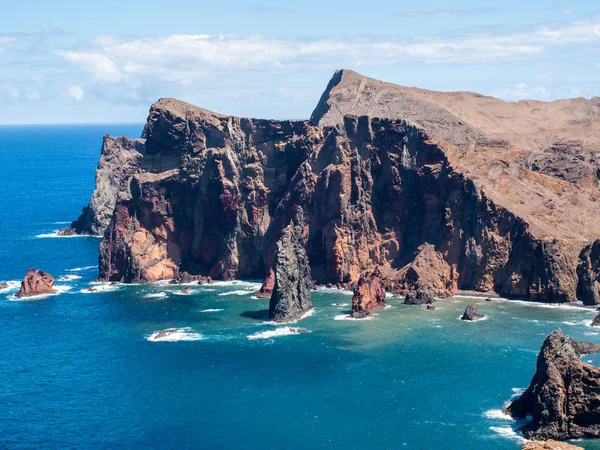 Portekiz Madeira Şehrinin Doğusundaki Ponta Sao Lourenco Güzel Bir Manzara — Stok fotoğraf