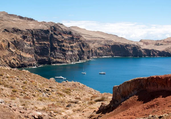 Prachtig Landschap Aan Ponta Sao Lourenco Het Oostelijke Deel Van — Stockfoto