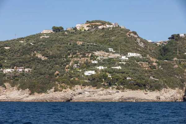 Vue Sur Côte Amalfitaine Entre Sorrente Positano Campanie Italie — Photo