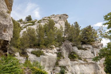 Val d 'Efner, Les Baux de Provence, Bouches-du-Rhone, Provence, Fransa