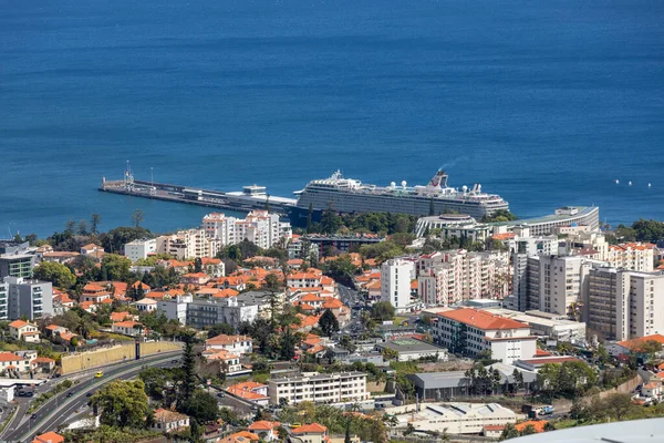 Blick Auf Funchal Auf Der Insel Madeira Portugal — Stockfoto