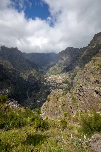 Apácák Völgye Curral Das Freiras Madeira Szigetén Portugália — Stock Fotó