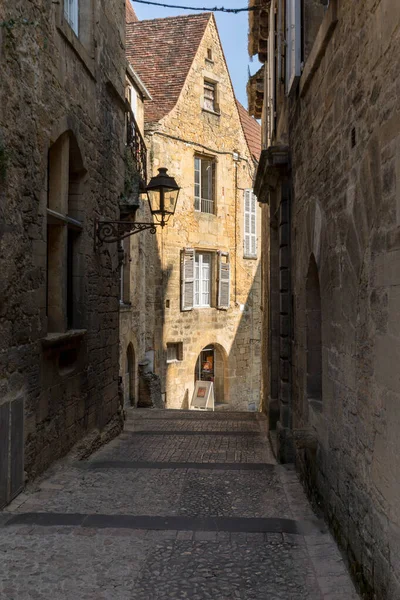 Güzel Şehir Sarlat Caneda Dordogne Bölümü Aquitaine Fransa — Stok fotoğraf